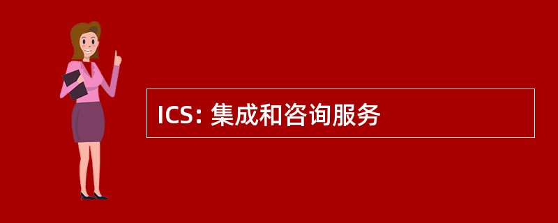 ICS: 集成和咨询服务