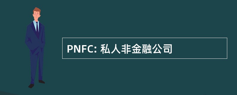 PNFC: 私人非金融公司