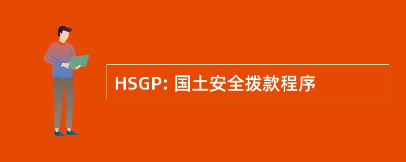 HSGP: 国土安全拨款程序