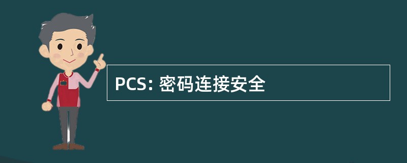 PCS: 密码连接安全