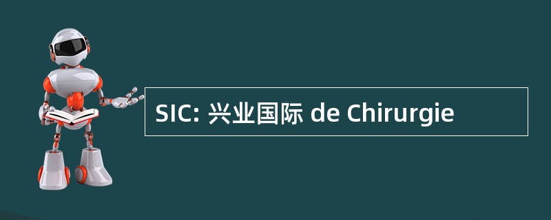 SIC: 兴业国际 de Chirurgie