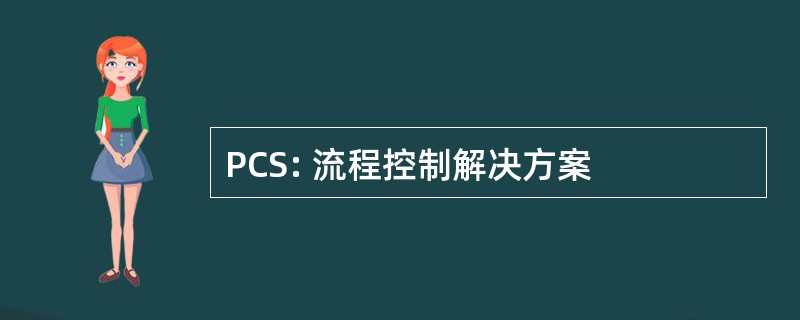 PCS: 流程控制解决方案