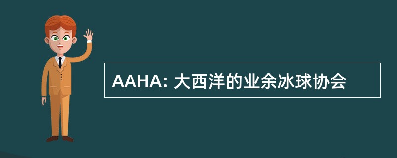 AAHA: 大西洋的业余冰球协会