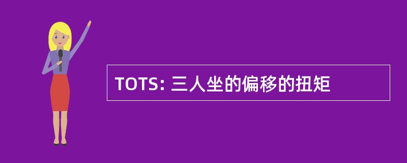 TOTS: 三人坐的偏移的扭矩