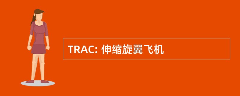 TRAC: 伸缩旋翼飞机