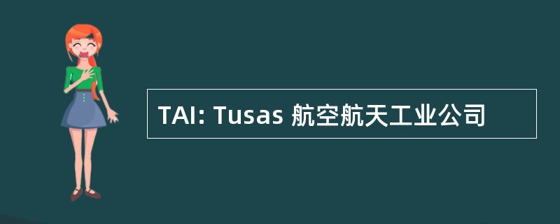 TAI: Tusas 航空航天工业公司