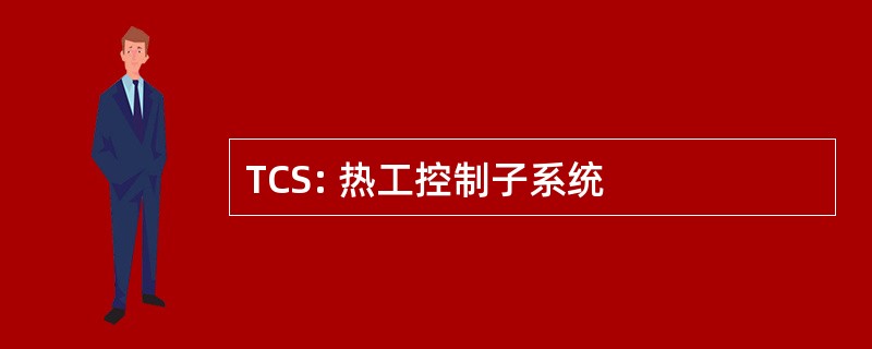 TCS: 热工控制子系统