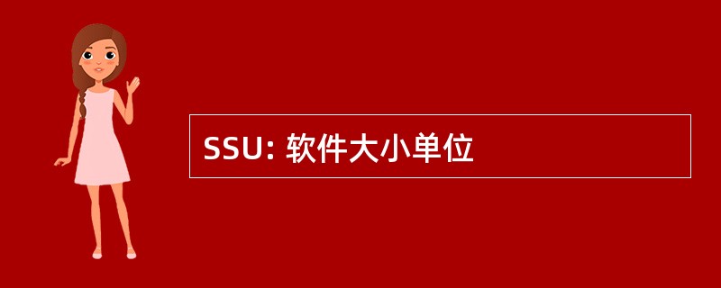 SSU: 软件大小单位