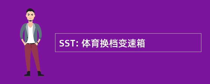 SST: 体育换档变速箱