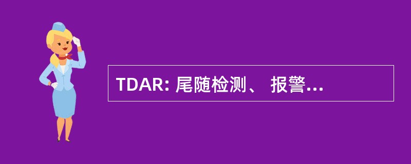 TDAR: 尾随检测、 报警和记录系统