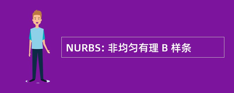 NURBS: 非均匀有理 B 样条