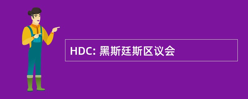 HDC: 黑斯廷斯区议会