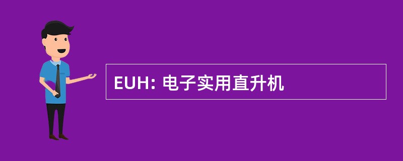 EUH: 电子实用直升机