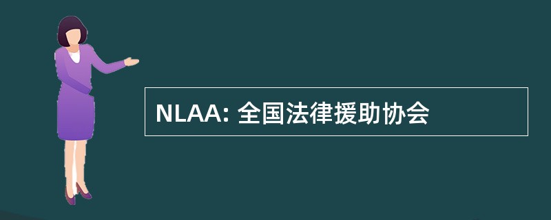 NLAA: 全国法律援助协会