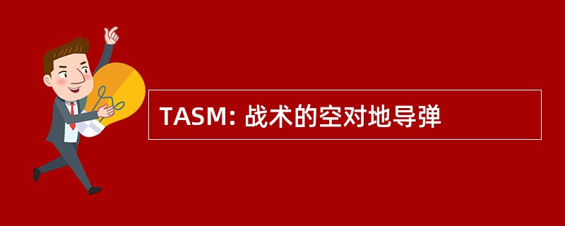 TASM: 战术的空对地导弹