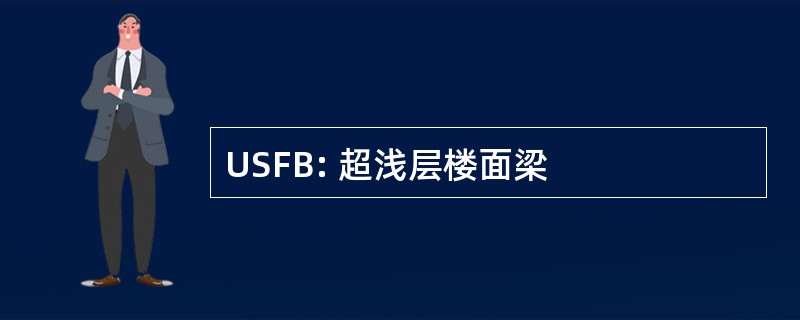 USFB: 超浅层楼面梁