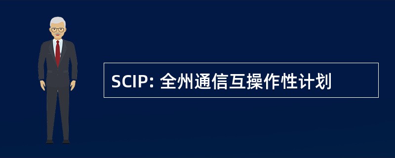 SCIP: 全州通信互操作性计划