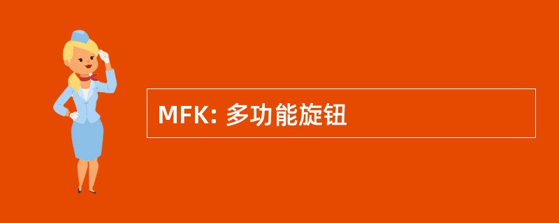 MFK: 多功能旋钮