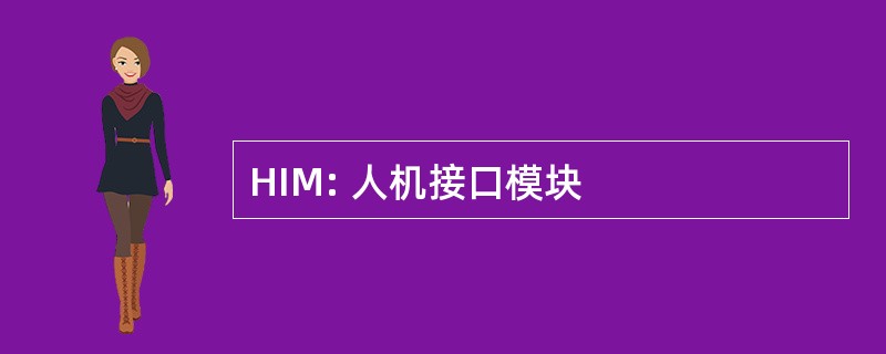 HIM: 人机接口模块