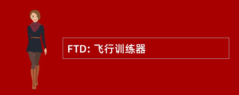 FTD: 飞行训练器