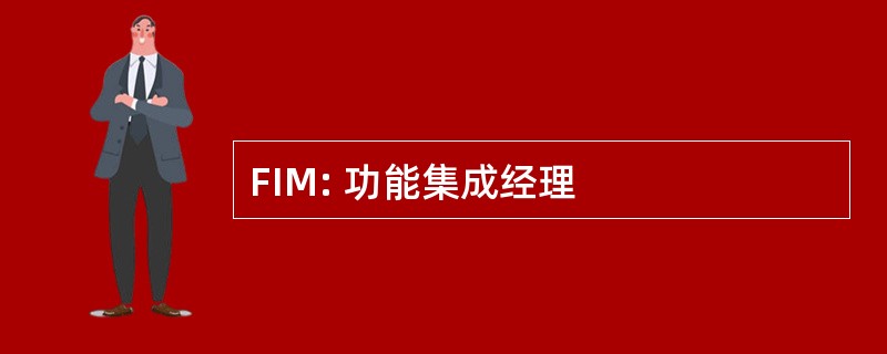 FIM: 功能集成经理