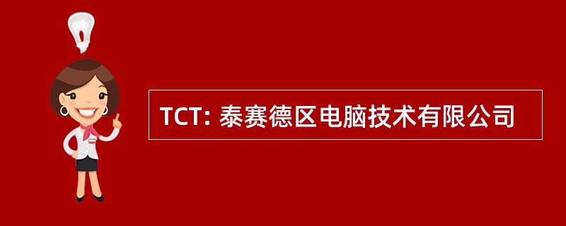 TCT: 泰赛德区电脑技术有限公司