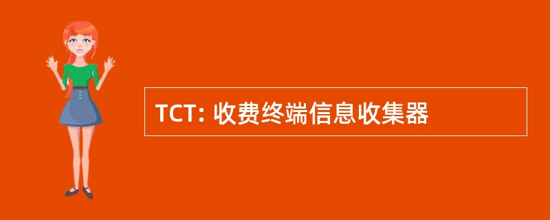 TCT: 收费终端信息收集器