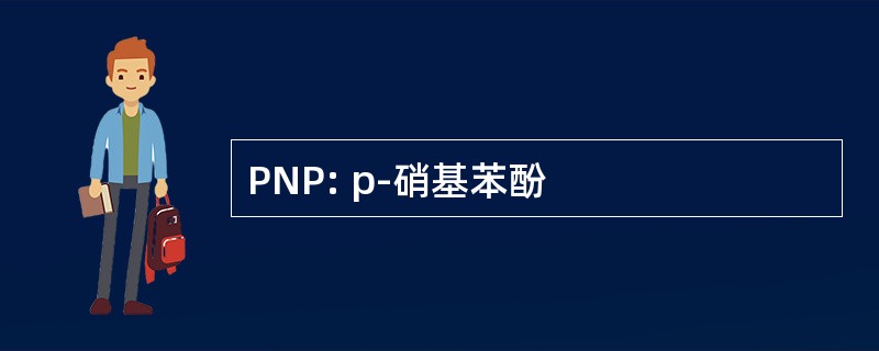 PNP: p-硝基苯酚