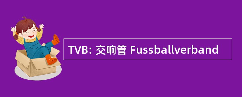 TVB: 交响管 Fussballverband