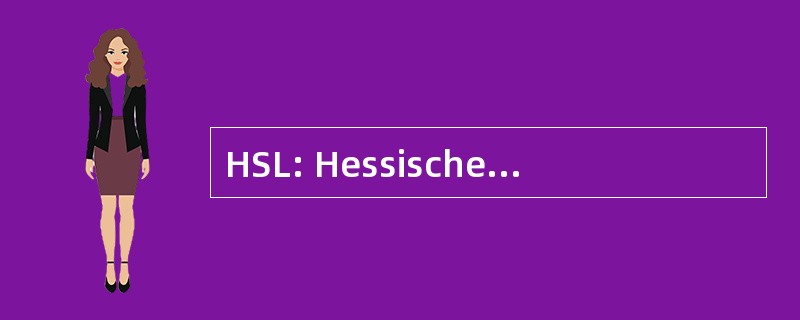 HSL: Hessisches Statistisches Landesamt