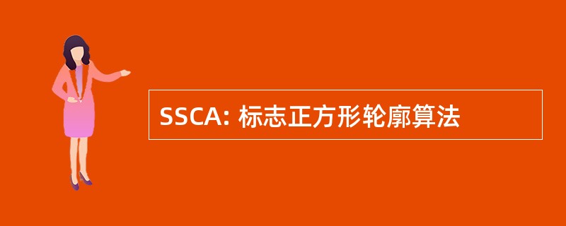 SSCA: 标志正方形轮廓算法