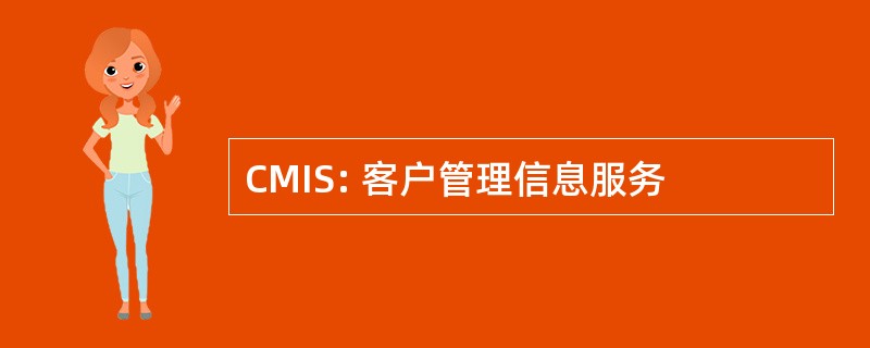 CMIS: 客户管理信息服务