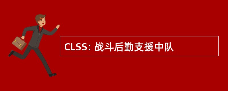 CLSS: 战斗后勤支援中队