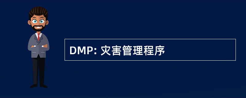 DMP: 灾害管理程序