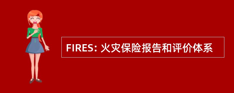 FIRES: 火灾保险报告和评价体系