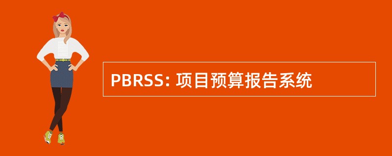 PBRSS: 项目预算报告系统