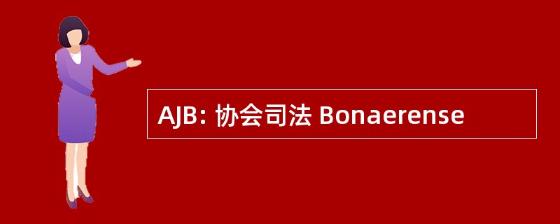 AJB: 协会司法 Bonaerense