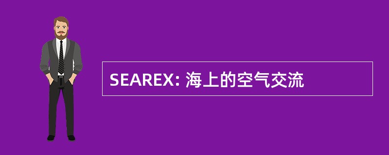 SEAREX: 海上的空气交流