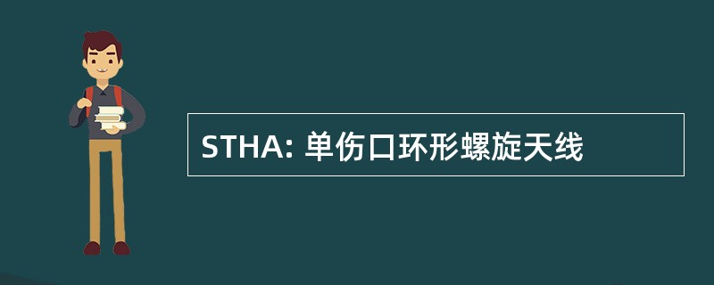 STHA: 单伤口环形螺旋天线