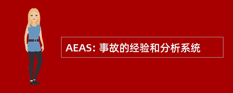 AEAS: 事故的经验和分析系统