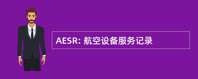 AESR: 航空设备服务记录