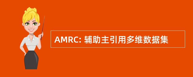 AMRC: 辅助主引用多维数据集