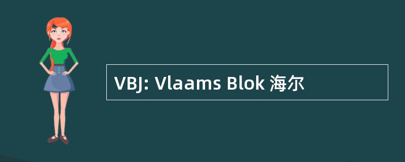 VBJ: Vlaams Blok 海尔