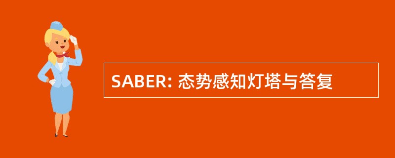 SABER: 态势感知灯塔与答复