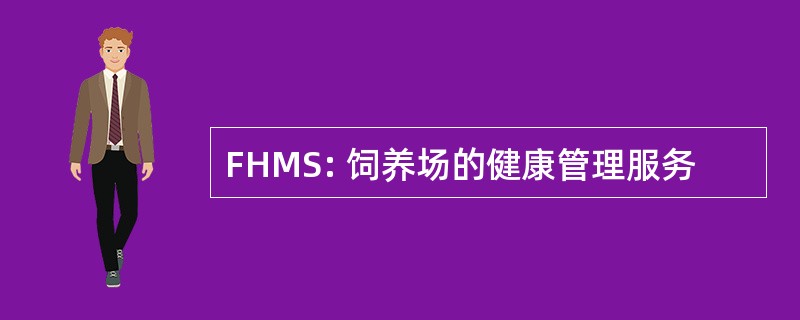 FHMS: 饲养场的健康管理服务