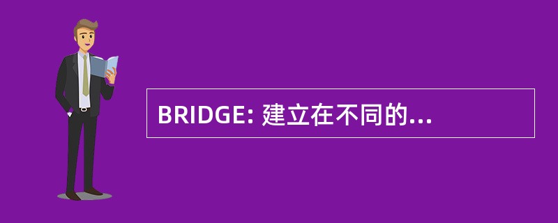 BRIDGE: 建立在不同的地理环境中的关系