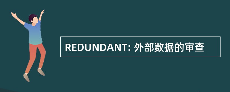 REDUNDANT: 外部数据的审查