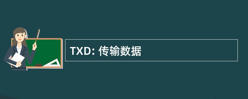 TXD: 传输数据