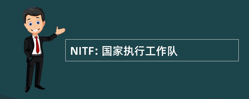 NITF: 国家执行工作队