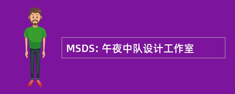 MSDS: 午夜中队设计工作室